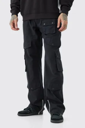 Tall Fixed Waist Relaxed Fit Cargo Pants