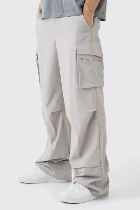 Technical Stretch Cargo Parachute Pants