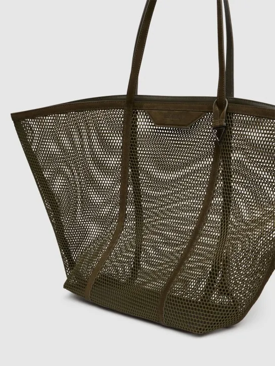 The Attico   Via del Mare net tote bag 