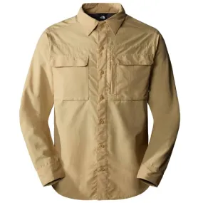 THE NORTH FACE-M L/S SEQUOIA SHIRT KHAKI STONE  - Hiking shirt