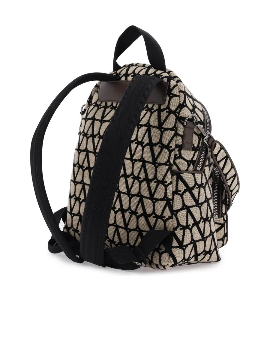 Toile Iconographe Backpack with Leather Detailing