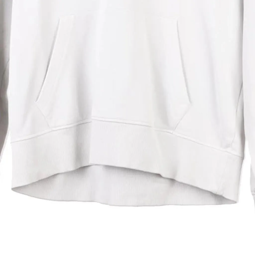 Tommy Jeans Spellout Hoodie - Small White Cotton