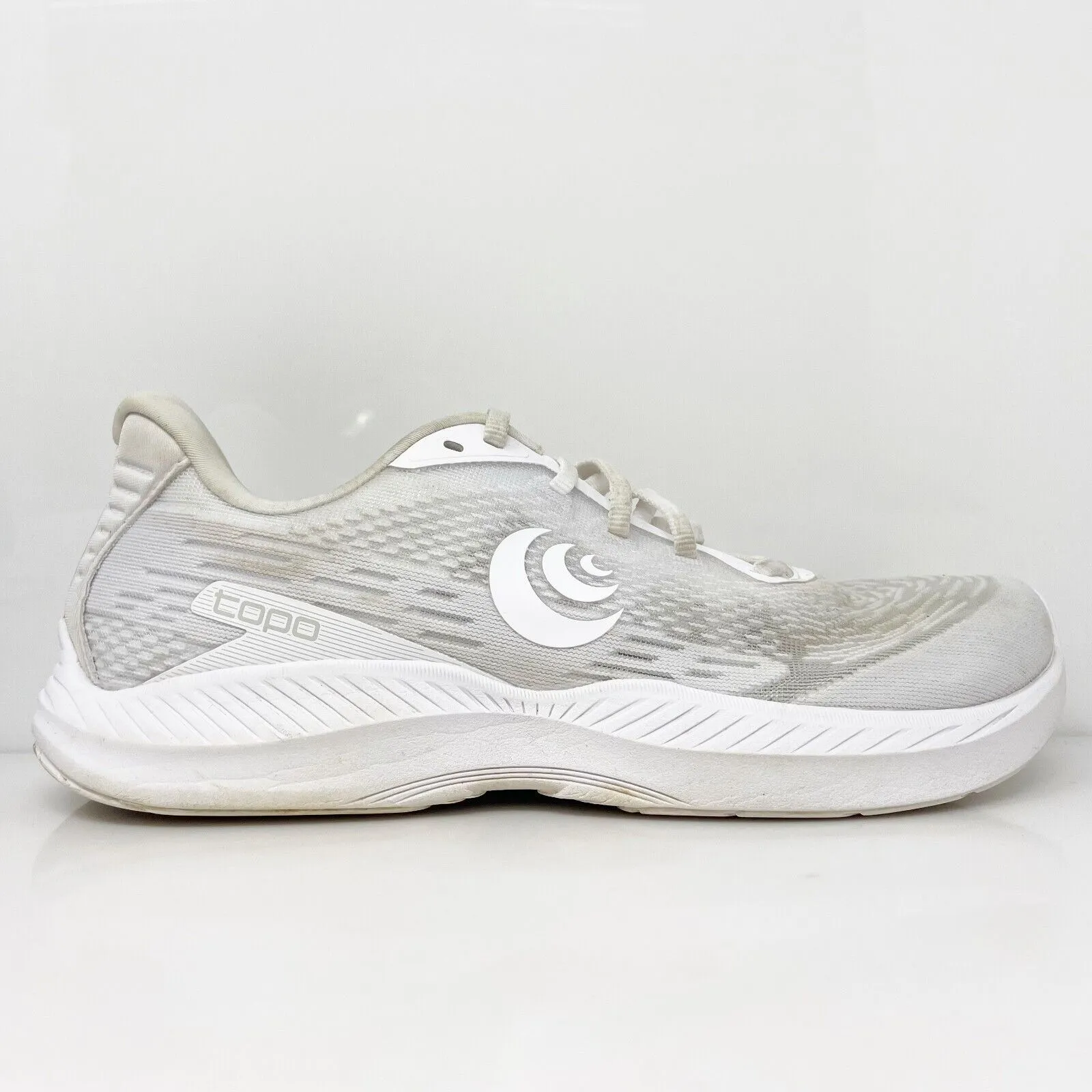 Topo Athletic Womens Fli Lyte 5 White Running Shoes Sneakers Size 9