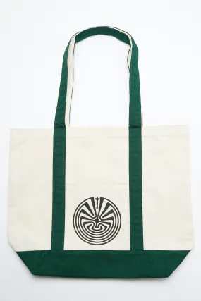 Totem Brand Co. Totem in the Maze Carry All Boat Tote Bag - Green