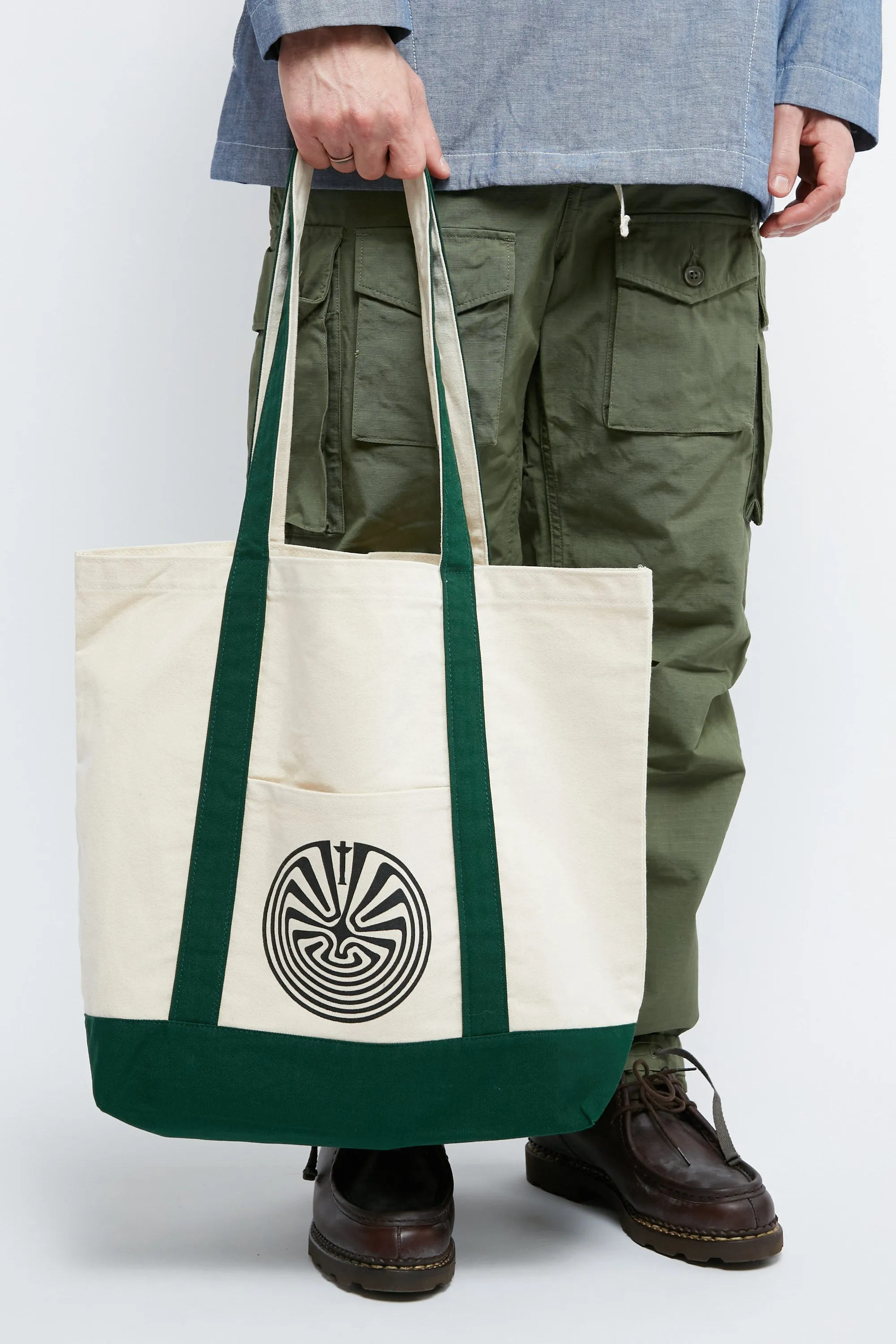 Totem Brand Co. Totem in the Maze Carry All Boat Tote Bag - Green