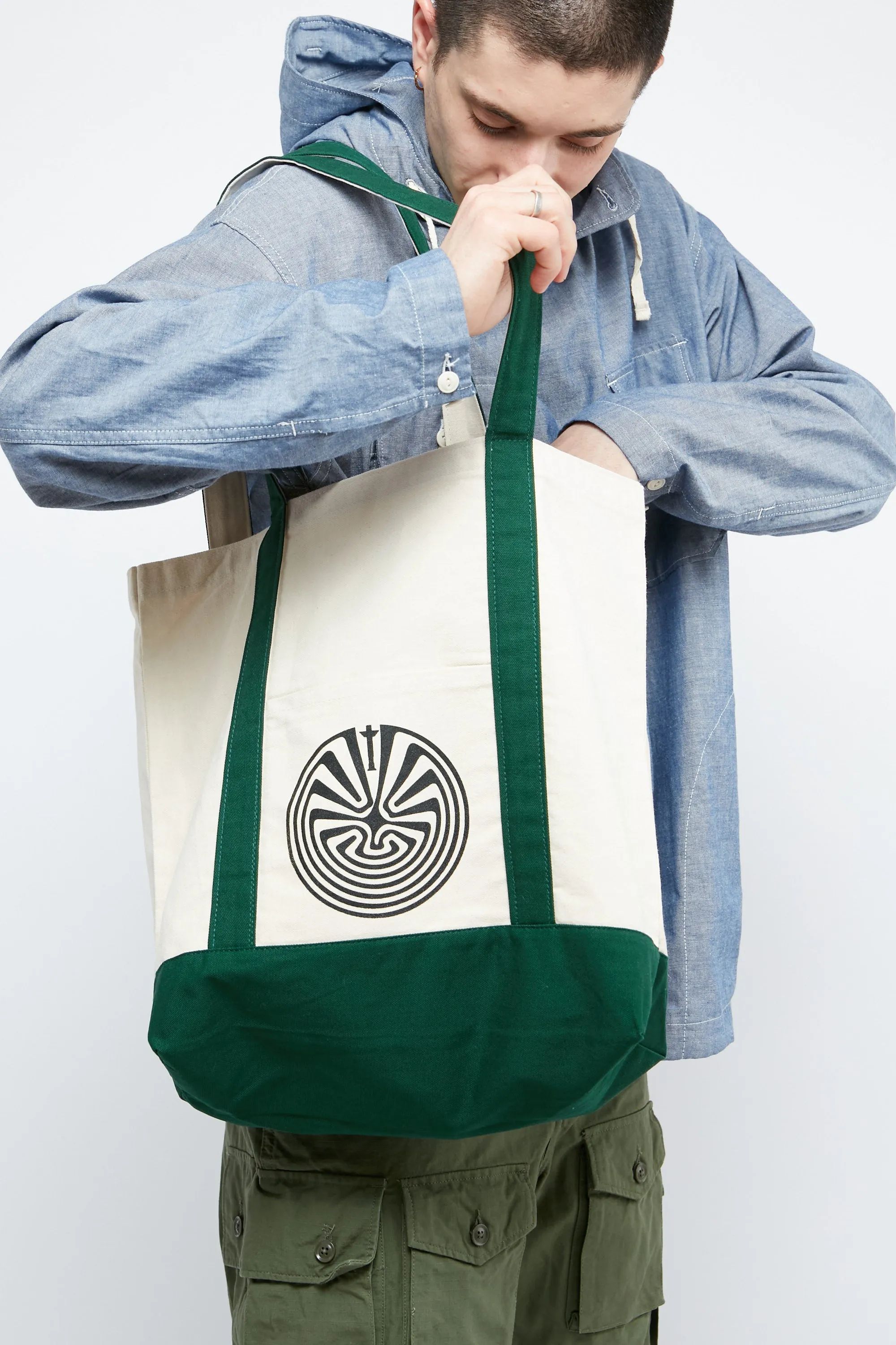 Totem Brand Co. Totem in the Maze Carry All Boat Tote Bag - Green