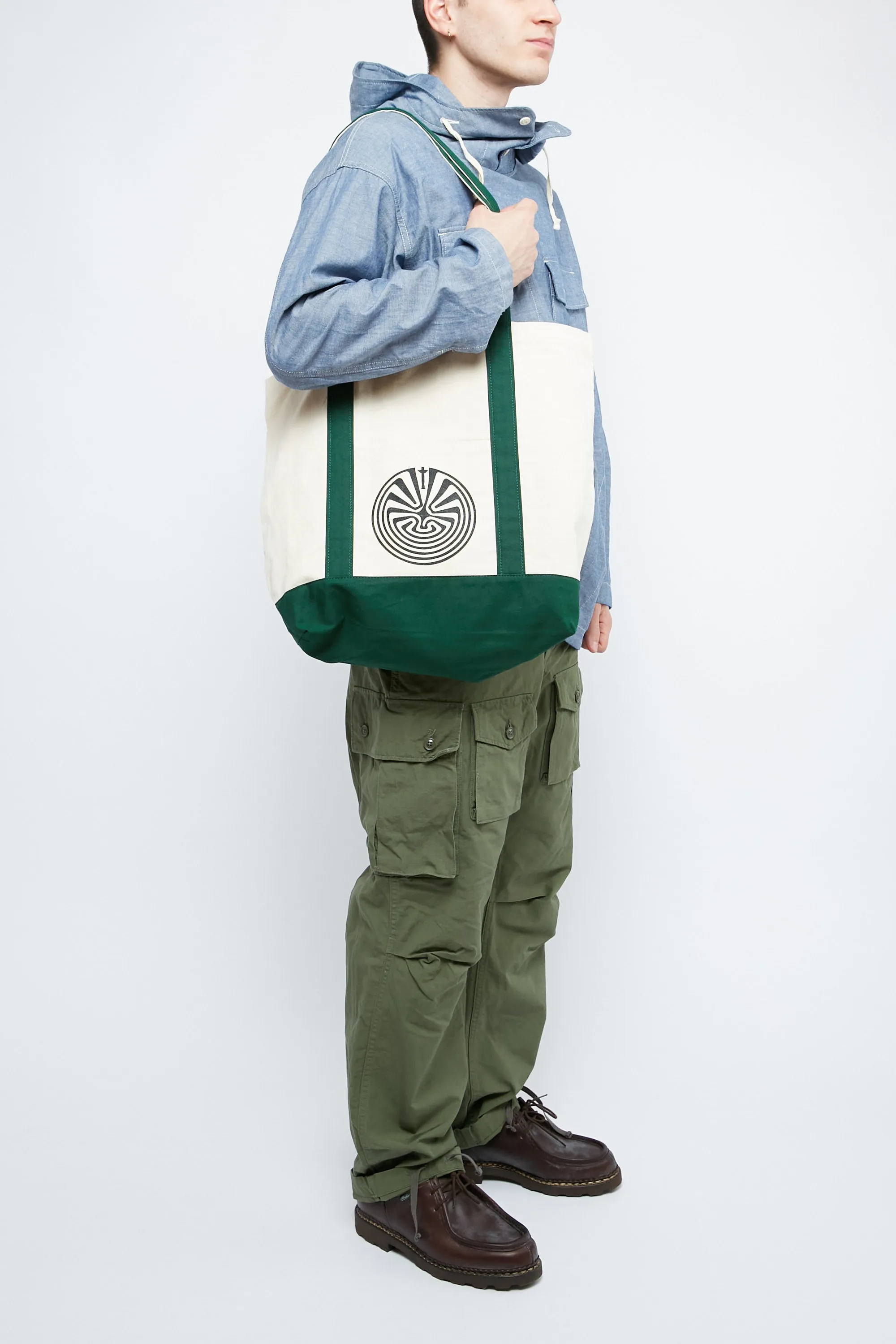 Totem Brand Co. Totem in the Maze Carry All Boat Tote Bag - Green