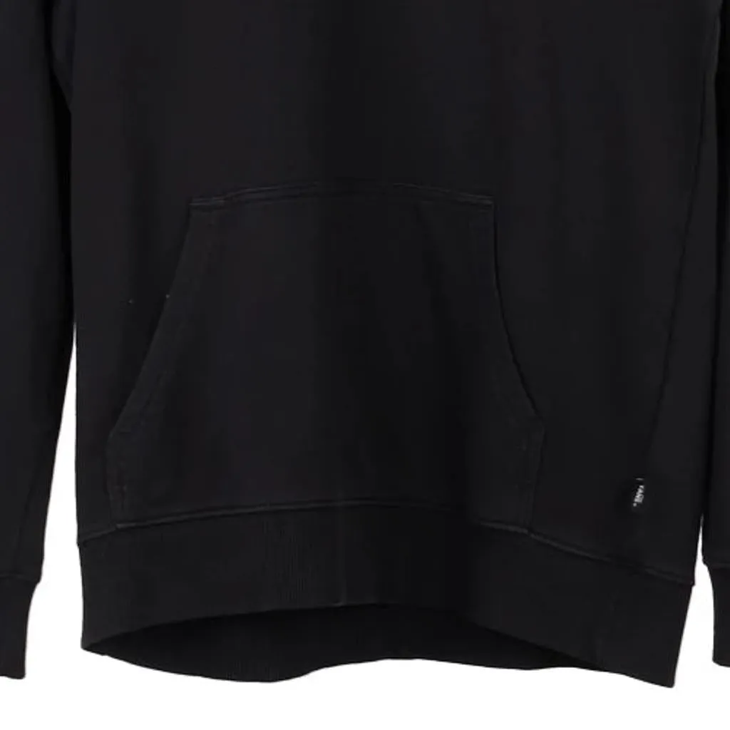 Vans Spellout Hoodie - Small Black Cotton