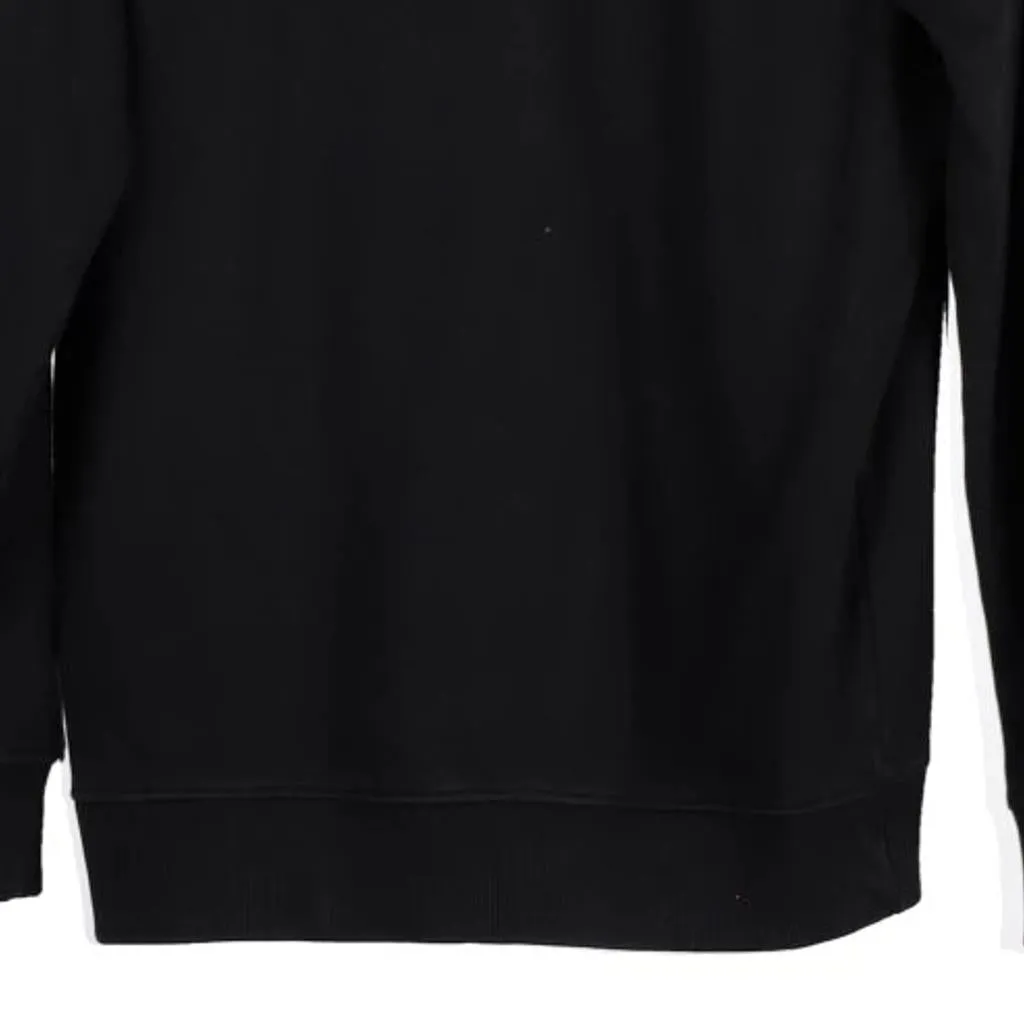 Vans Spellout Hoodie - Small Black Cotton