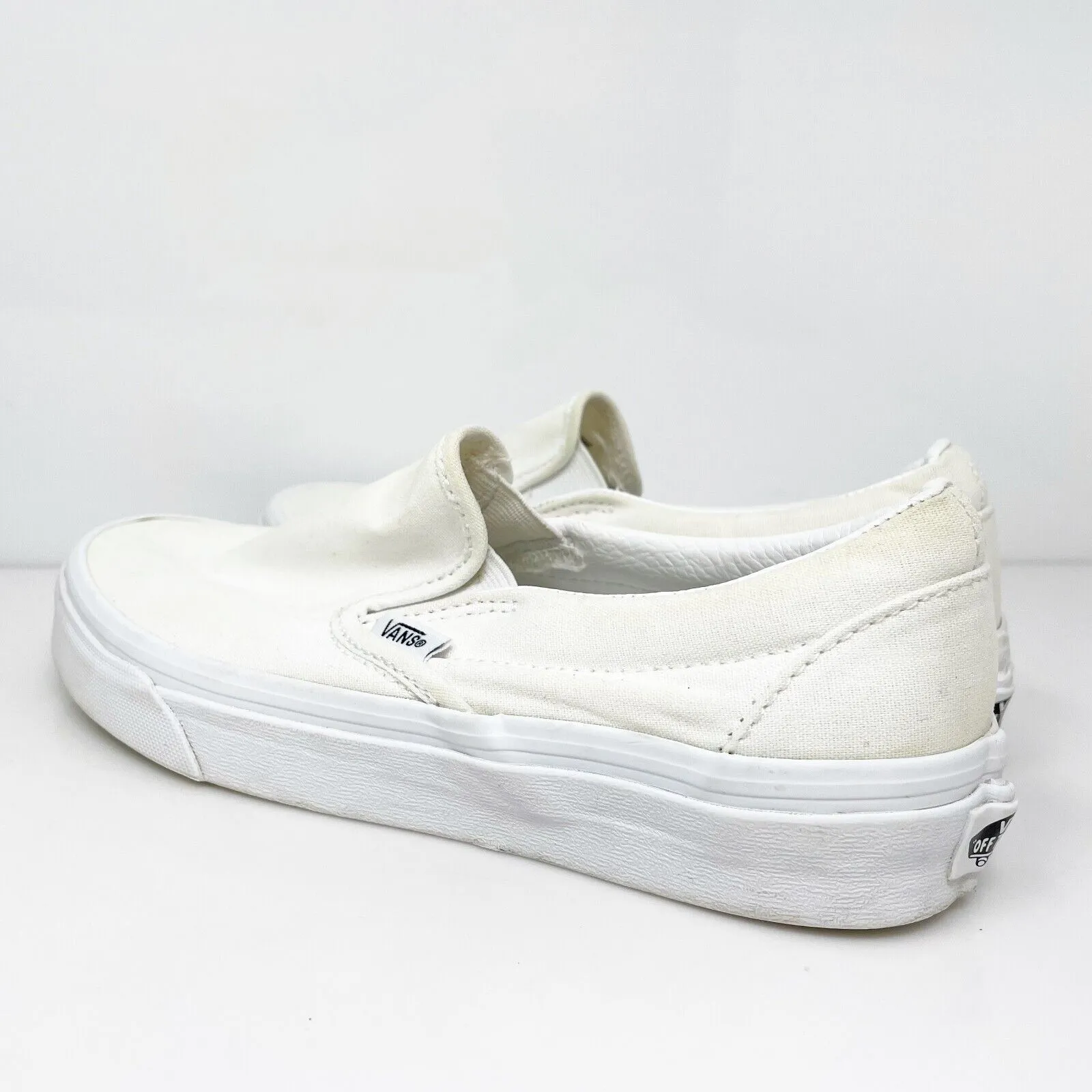 Vans Unisex Classic 721356 White Casual Shoes Sneakers Size M 5.5 W 7