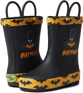 Western Chief Batman Grunge Rainboots (Little Kids)