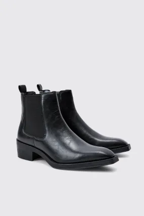 Western Style Chelsea Boots