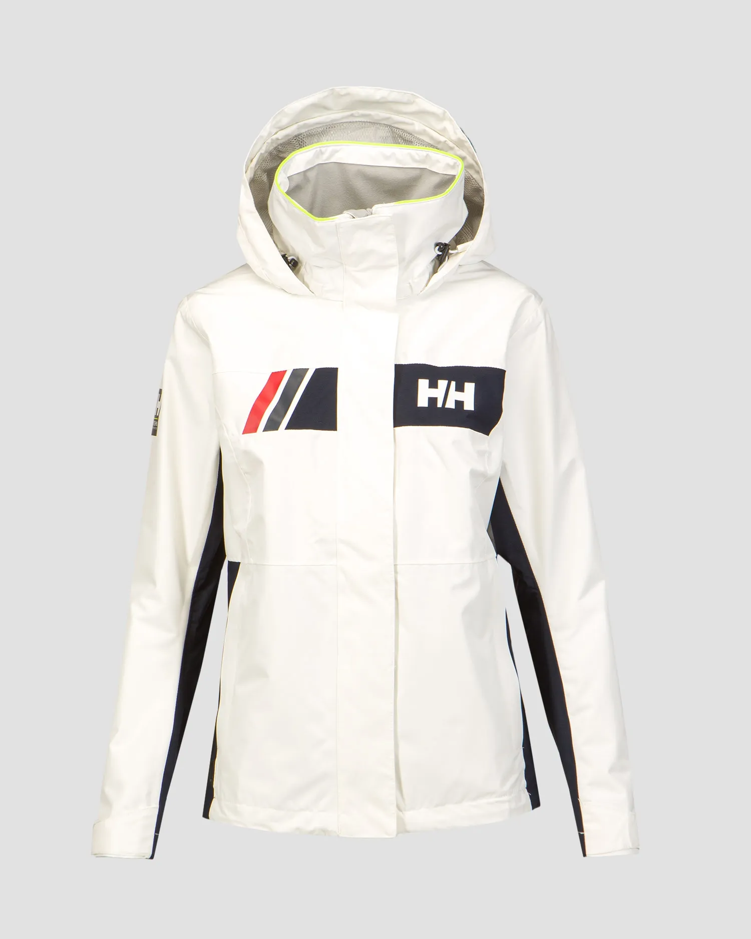 Women's white sailing jacket Helly Hansen W Newport Inshore Jacket 34335-1