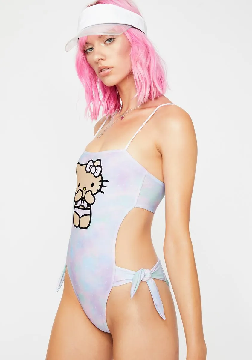 x Hello Kitty XOXO One Piece Swimsuit-